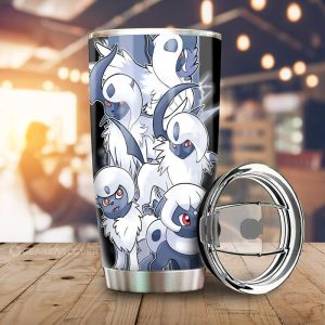 Absol Tumbler Cup Custom Car Accessories For Fans