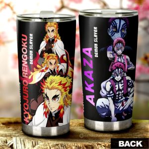 Akaza And Rengoku Tumbler Cup Custom