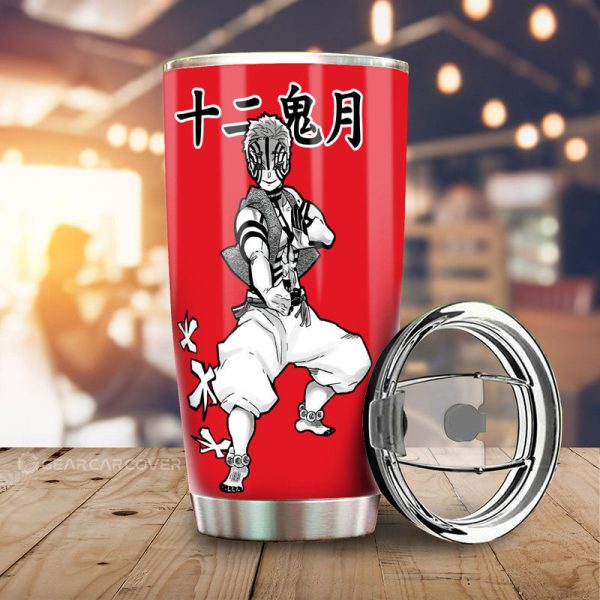 Akaza Tumbler Cup Custom Car Accessories Manga Style For Fans