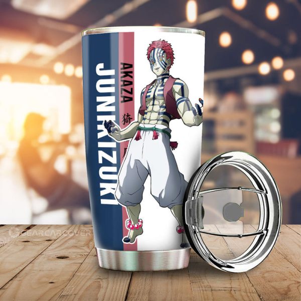 Akaza Tumbler Cup Custom Demon Slayer