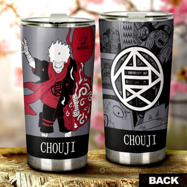 Akimichi Chouji Tumbler Cup Custom Anime Car Accessories Manga Color Style