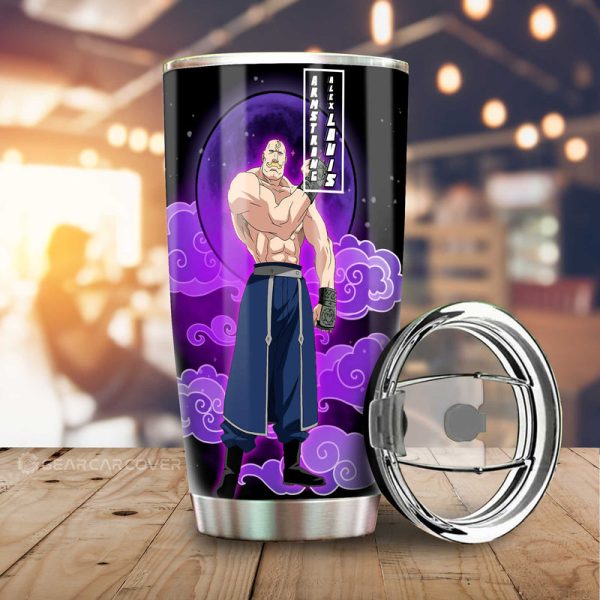 Alex Louis Armstrong Tumbler Cup Custom Fullmetal Alchemist Anime Car Interior Accessories