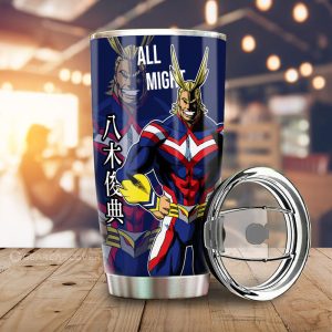 All Might Tumbler Cup Custom Car Accessories For Fans