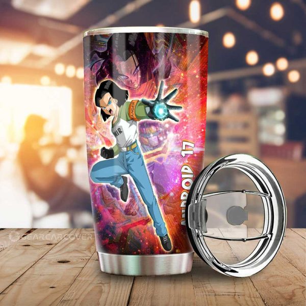 Android 17 Tumbler Cup Custom Car Accessories