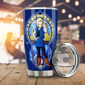 Android 18 Tumbler Cup Custom Car Interior Accessories