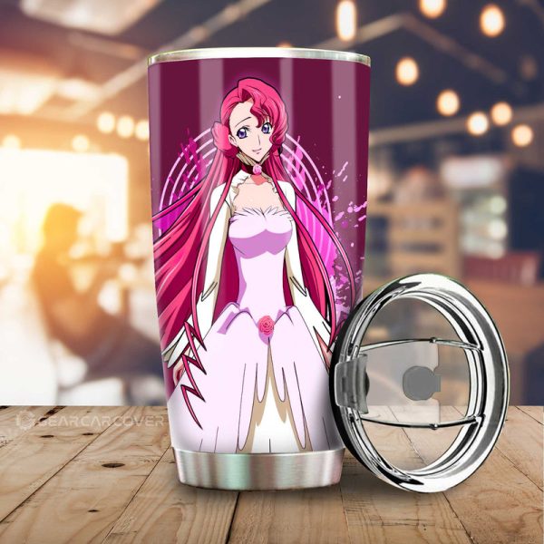 Anime Girl Euphemia Li Britannia Tumbler Cup Custom Code Geass Anime