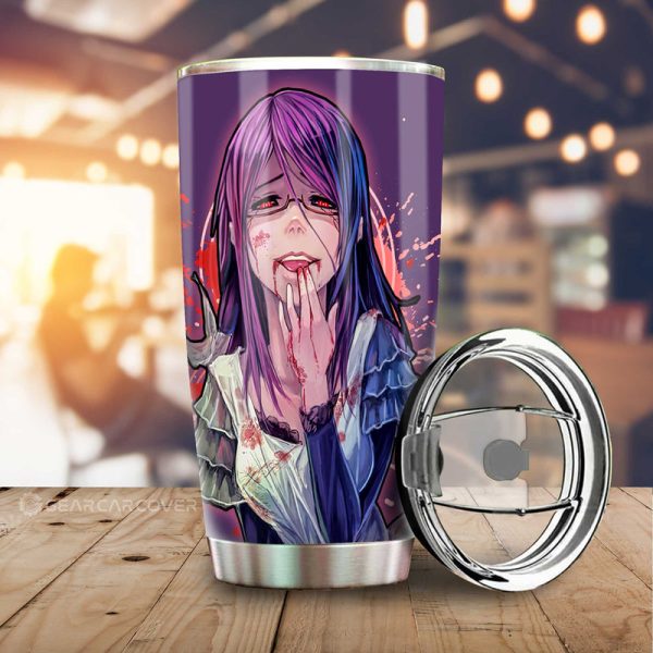 Anime Girl Rize Kamishiro Tumbler Cup Custom Tokyo Ghoul Anime