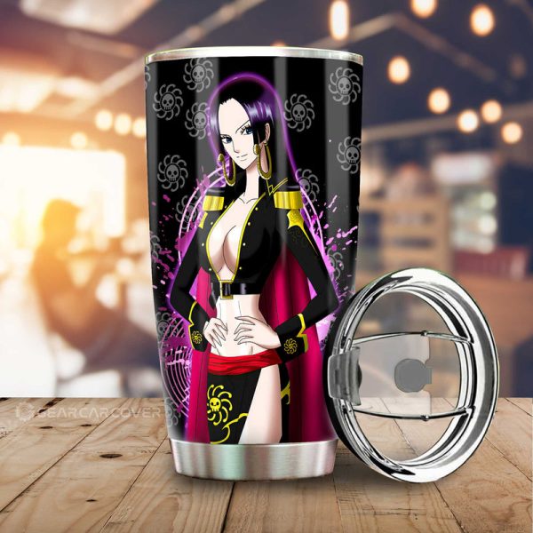 Anime Sexy Girl Boa Hancock Tumbler Cup Custom One Piece Anime