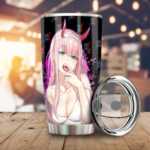 Anime Sexy Girl Code:002 Zero Two Tumbler Cup Custom DARLING In The FRANXX Anime