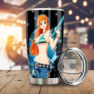 Anime Sexy Girl Nami Tumbler Cup Custom One Piece Anime