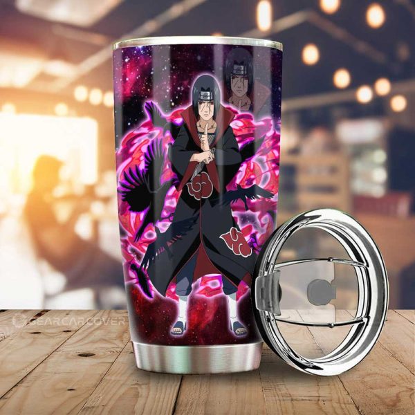 Anime Tumbler Cup Custom Uchiha Itachi Galaxy Style Car Accessories