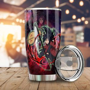 Anime Tumbler Cup Custom Uchiha Madara Galaxy Style Car Accessories