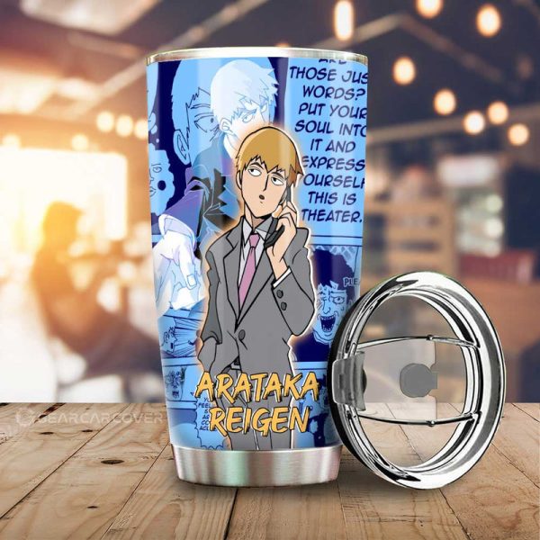 Arataka Reigen Tumbler Cup Custom Mix Manga