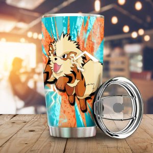 Arcanine Tumbler Cup Custom Car Interior Accessories