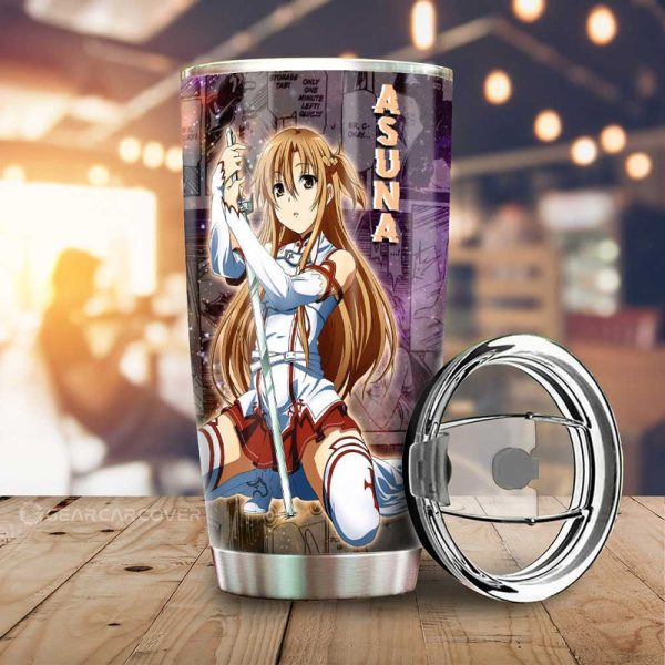 Asuna Tumbler Cup Custom Manga Galaxy Style