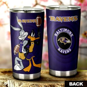 Baltimore Ravens Tumbler Cup Custom Car Accessories