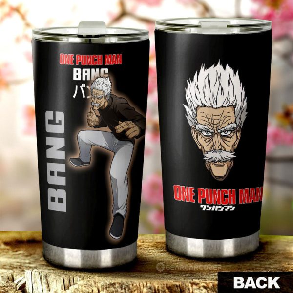 Bang Tumbler Cup Custom One Punch Man Anime Car Interior Accessories