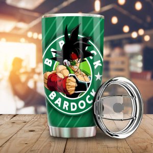 Bardock Tumbler Cup Custom Dragon Ball Anime Car Accessories