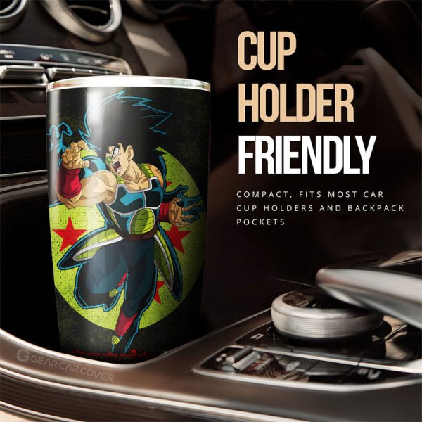 Bardock Tumbler Cup Custom Dragon Ball Car Accessories