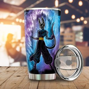 Beerus Tumbler Cup Custom Anime Car Accessories