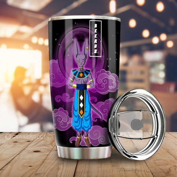 Beerus Tumbler Cup Custom Anime Dragon Ball Car Accessories