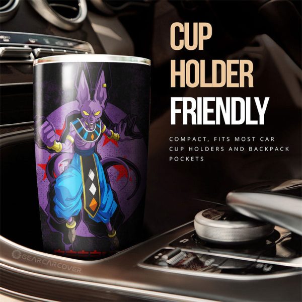 Beerus Tumbler Cup Custom Car Accessories