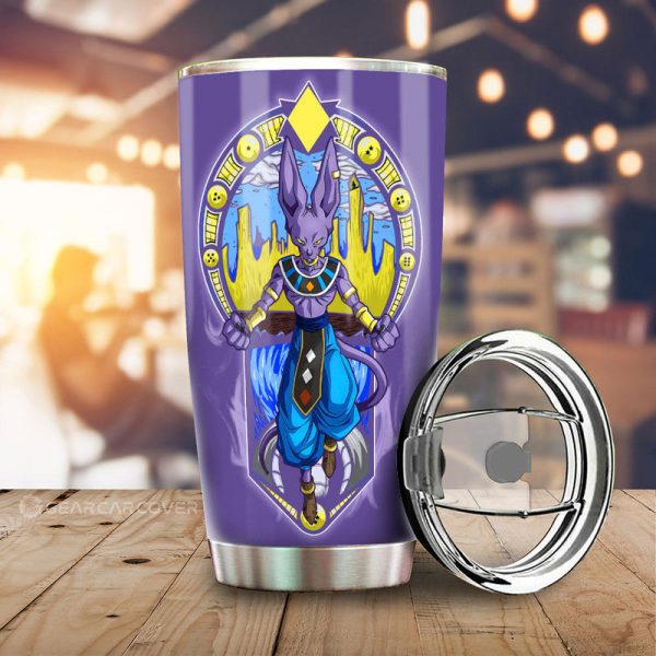 Beerus Tumbler Cup Custom Car Interior Accessories