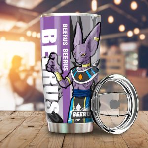 Beerus Tumbler Cup Custom Dragon Ball Anime Car Accessories