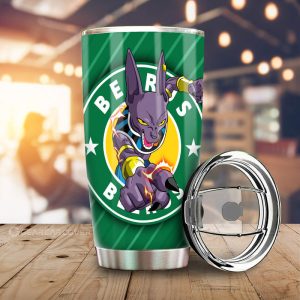 Beerus Tumbler Cup Custom Dragon Ball Anime Car Accessories