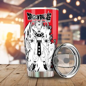 Beerus Tumbler Cup Custom Dragon Ball Anime Car Accessories Manga Style For Fans