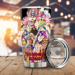 Bigmom Pirates Tumbler Cup Custom One Piece Anime Car Accessories