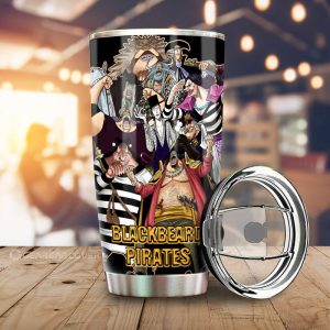 Blackbeard Pirates Tumbler Cup Custom Car Accessories