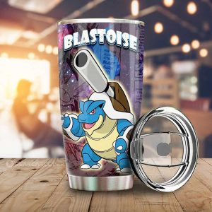 Blastoise Tumbler Cup Custom Anime Galaxy Manga Style