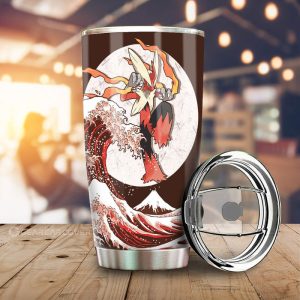 Blaziken Tumbler Cup Custom Pokemon Car Accessories