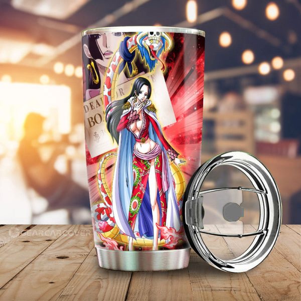 Boa Hancock Tumbler Cup Custom Car Interior Accessories