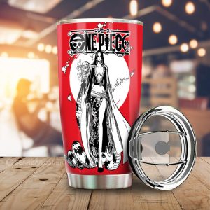 Boa Hancock Tumbler Cup Custom Manga Style Car Accessories