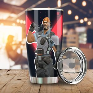 Brimstone Tumbler Cup Custom Valorant Agent