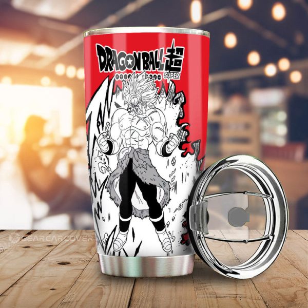 Broly Tumbler Cup Custom Car Accessories Manga Style