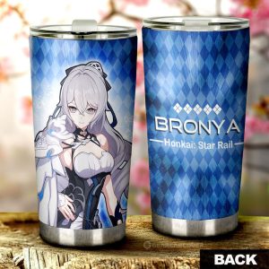 Bronya Tumbler Cup Custom Honkai Star Rail Car Accessories