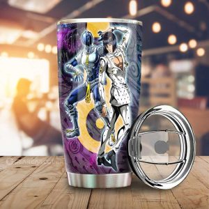 Bruno Bucciarati Tumbler Cup Custom Galaxy Manga JJBA