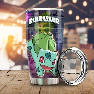 Bulbasaur Tumbler Cup Custom Anime Galaxy Manga Style