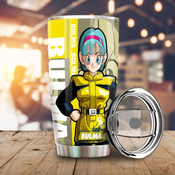 Bulma Tumbler Cup Custom Dragon Ball Anime Car Accessories