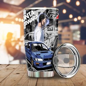 Bunta Fujiwara Tumbler Cup Custom Initial D Anime Car Accessories