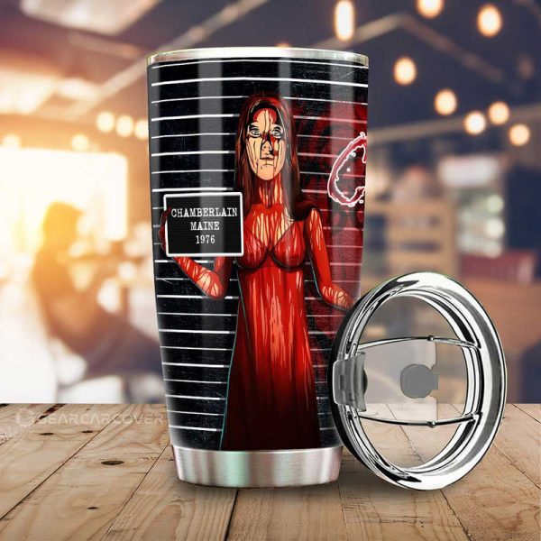 Carrie White in Carrie Tumbler Cup Custom Horror Characters Car Interior Accessories