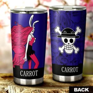 Carrot Tumbler Cup Custom Car Accessories Manga Style