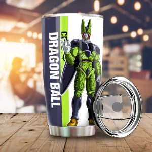 Cell Tumbler Cup Custom Dragon Ball