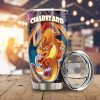 Charizard Tumbler Cup Custom Galaxy Manga Style