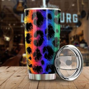 Cheetah Print Tumbler Cup