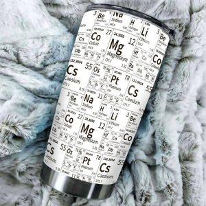 Chemistry Tumbler Stainless Steel Pattern