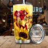 Chicken Sunflower Custom Tumbler Cup